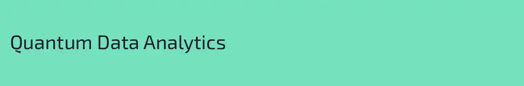 Quantum Data Analytics